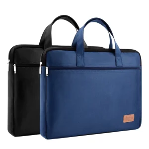 Portable Office Handbag Men’s Business Briefcase Waterproof Oxford File Bag Laptop Bag Gift Bags with logo College Bag