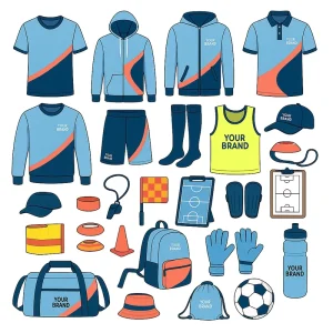 Premium Breathable Summer Soccer Uniform Package Jerseys Shorts Hoodies Polos Bags Caps T-shirts Custom Sublimation OEM ODM