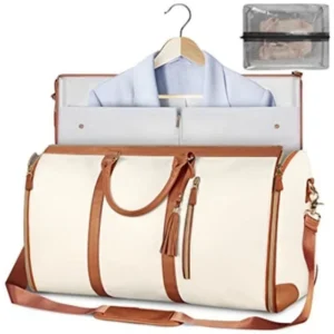 Premium Customizable Airplane All In One Large Capacity Folding Custom Travel Clothes Storage Duffel Bag With Zipper