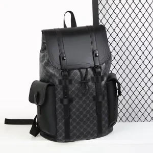 Printed Bags for Men Genuine Leather Men’s School Laptop Bags Bag for Men Designer Backpacks Back Pack