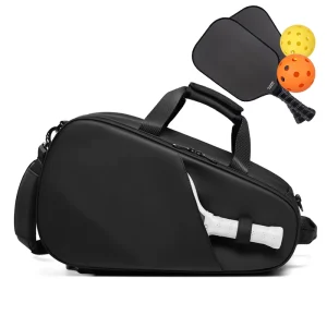 Professional 4 Way Carry Horizontal Vertical Backpack Crossbody Dry Wet Pocket Shoe Compartment Durable Modern Tennis Backpack