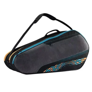 Professional Badminton Gear Bag Competition Training 6 Packs Large Capacity Men’s Sports Bag with Shoes Compartment