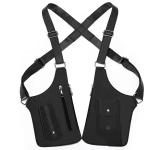 Professional Tactical Backpacks Sport USB Waterproof Zipper Design Chest Hanging Vest Bag for Adventure Travel Survival 20-36L