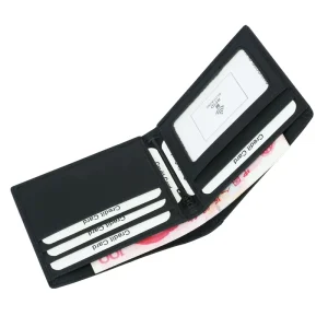RFID Protect Real Leather Short Mini Men’s Wallet Multi-functional