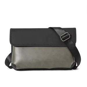 Retro Men’s Crossbody Bags Casual Fashion Flap for Men Shoulder Messenger Bag Handbags