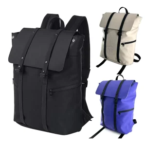 Retro Travel Large Capacity Waterproof Leisure School Bag Men’s and Women’s PU Leather Laptop Bag Tennis Bag Badminton Bag
