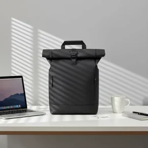 Rolltop Backpack with Laptop Compartment for 15.6 Inch Computer Men’s Women’s Waterproof Anti-Theft Laptop Backpack