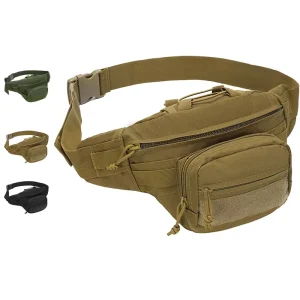 SIVI Custom Outdoor Fanny Pack Fashion Recycled Multifunctional Tactical Camouflage Men Sport Waist Bag