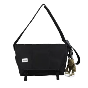 Shoulder Bag Contrast Stitching Casual Messenger Bag