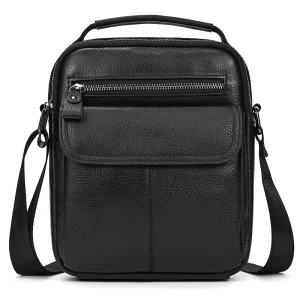 Shoulder Bags for Men Cowskin Outdoor Crossbody Bags Genuine Leather Men Bags
