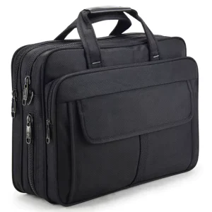 Shoulder Messenger Men’s Laptop Briefcase Multiple Computer Laptop Bag