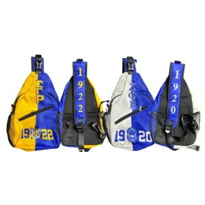 Sigma Gamma Rho Greek Letters Crossbody Sling Bag Sorority Women’s Chest Backpack Bags for Women