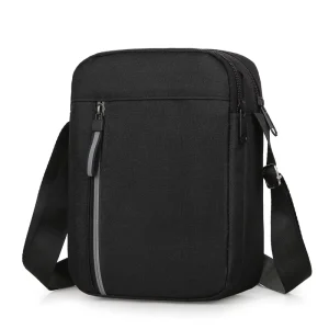 Simple Men’s Fashionable Crossbody Shoulder Bag Men’s Casual Crossbody Backpack Mobile Phone Small square Bag