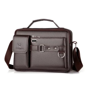 Single Shoulder Bag Men’s Casual Handbag Business Messenger Bag Men’s Briefcase