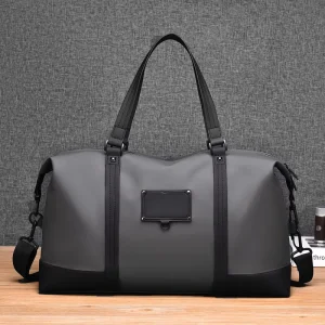 Single Shoulder Travel Tote Large Capacity Waterproof Polyester Gym Duffel Bag Fashion Sports Bag Personalized for Men