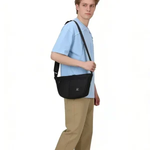 Slim Portable Crossbody Bag Lightweight Nylon Durable Crossbody Bag for Daily Use
