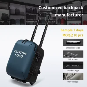 Smart Anti Theft Carry on Laptop Bags for Business Travel Featuring Dry Wet Areas TSA Lock Men’s Compressing Backpack