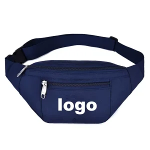 Smell Proof Waterproof Canvas Zipper Hiking Fanny Packs Unisex Crossbody Bag Men’s Belt Bag Waist Bag Print Sports