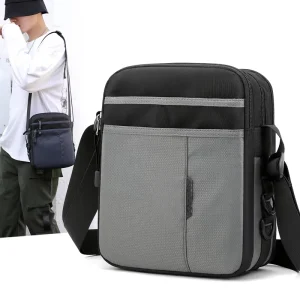Sport Anti Theft Sling Bags Waterproof Fashion Men’s Crossbody Bag Designer Custom Messenger Bag