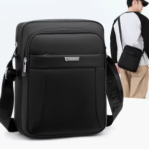 Sport Custom Men’s Sling Bag Cell Phone Fashion Anti Theft Waterproof Casual Shoulder Bag Luxury Nylon Crossbody Bag
