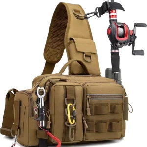 Spot Bag New Multifunctional Waterproof Fishing Backpack Men’s Travel Outdoor Sports Fishing Gear Camouflage Oxford Fishing