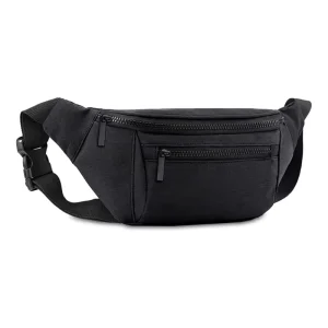 Stock Popular Men’s Waterproof Zipper Outdoor Crossbody Waist Bag Multifunctional Fashion Trendy Sports Phone Bag