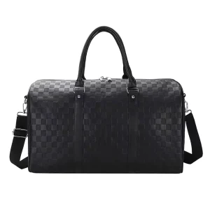 Stylish Men’s Handbag for Business and Travel Light Luxury Men’s Handbag Luggage PU Ustomizable Holiday Gifts for Anyone