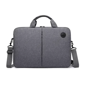 Stylish Men’s Office Laptop Messenger Bag Business Shoulder Briefcase with Nylon Lining 15 Inches in Size