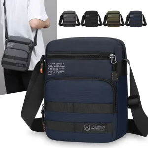 Stylish Oxford Fashion Sling Men Crossbody Bag Outdoor Sport Business Travel Portable Small Men Shoulder Bag for Young