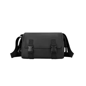 Stylish and Waterproof Nylon Lightweight Men’s Crossbody Bag for Motorcycle Use
