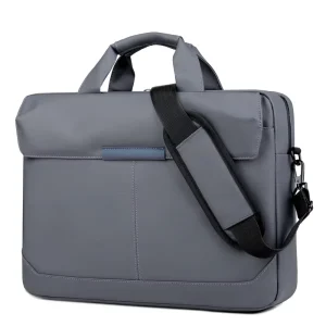 Supply Custom Men’s Handbag Laptop Sleeve Bag A4 File Wear Resistant Business Briefcase for Document Notebook