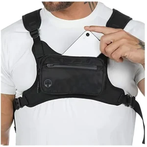 TINYAT Fashion Custom Tactical Chest Pouch Waist Harness Bag