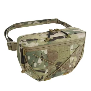 Tactical Fanny Pack CCW Concealed Carry Waist Bags 500D Nylon Waterproof Pouch For Tactical Vest Attachment