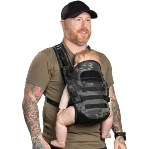 Tactical Fast Quick Storage Multifunctional Front Back Backpack Hiking Bike 360 Bag Ring Baby Carrier Sling