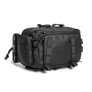 Tactical Fitness Chest Bag Matte Waterproof MOLLE Running Chest Pack For Men Multi pocket Gym Training Workout