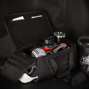 Tactical Gym Bag for Men 40L Large 3 in 1 Sports Duffle Bag with Shoes Compartment for Travel Water Resistant Travel Backpack