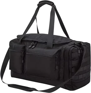 Tactical Molle Heavy Duty Duffle Bags Water Resistant Adjustable Shoulder Strap Bag For Travel Gym Outdoor Activities