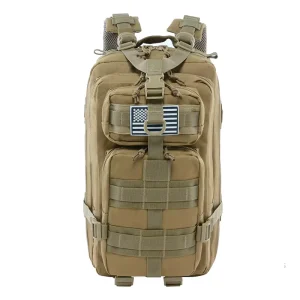 Tactics and Tactics Camouflage Backpack Outdoor Camping Backpack Men’s Large Capacity Two Shoulder 3P Backpack