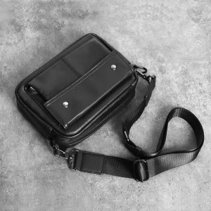 Top Designer Messenger Bag Fashion Black Man Sling Bag Men Single Shoulder Crossbody Bag