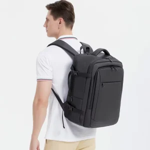 Travel Backpack Waterproof Laptop Backpack for Men’s USB with Large Capacity Business Casual Sports Backpacks logo