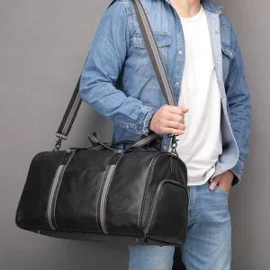Travel Bag Business Trip Portable Under New Designer Men Large Capacity Genuine Leather Top grain cowhide Travel Duffel Bag