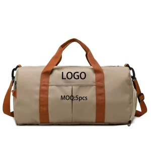 Travel Duffle Bag for Men Foldable Duffel Bag With Shoes Compartment Overnight Bags Waterproof & Tear Resistant
