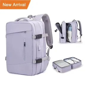 Travel Laptop Backpack Women College School Laptop Backpack with USB Charging Port Water Mochila Viaje Mochilas Feminina