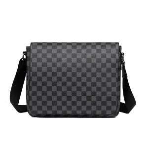 Trendy Men’s Cross-Body Sports Backpack Small PU Shoulder Bag Leisure Postman Fashion Style New Style Messenger