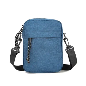 Trendy Men’s Nylon Shoulder Bag Casual Sports Mini Crossbody Bag for Streetwear Fashion Style
