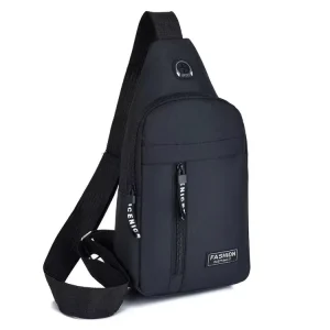 Trendy Single Shoulder Chest Bag Fashionable and Versatile Casual Crossbody Bag Men’s Business Chest Bag