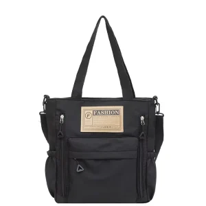 Tutoring Bag Student Backpack Large Capacity Girl’s Crossbody Bag Fashionable and Casual Hand held Tutoring Bag