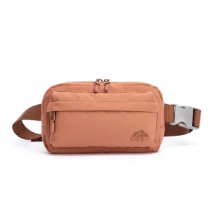 Unisex Custom Sports Chest Bag Waterproof Waist Pack with Zipper Closure for Travel Outdoor Use Men’s Fanny Pack