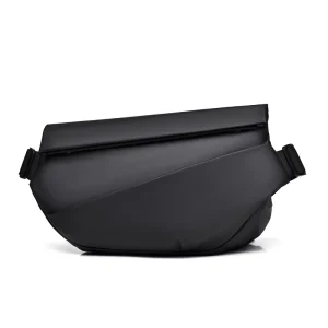 Unisex Custom Sports Travel Fanny Pack Waterproof Nylon Chest Bag With Zip Closure Anti-Theft Features Fashionable Design