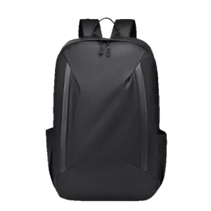 Unisex Durable Travel Waterproof PU Leather Zipper 20-35L Capacity School Bag Fashion Casual Students Laptop Backpack